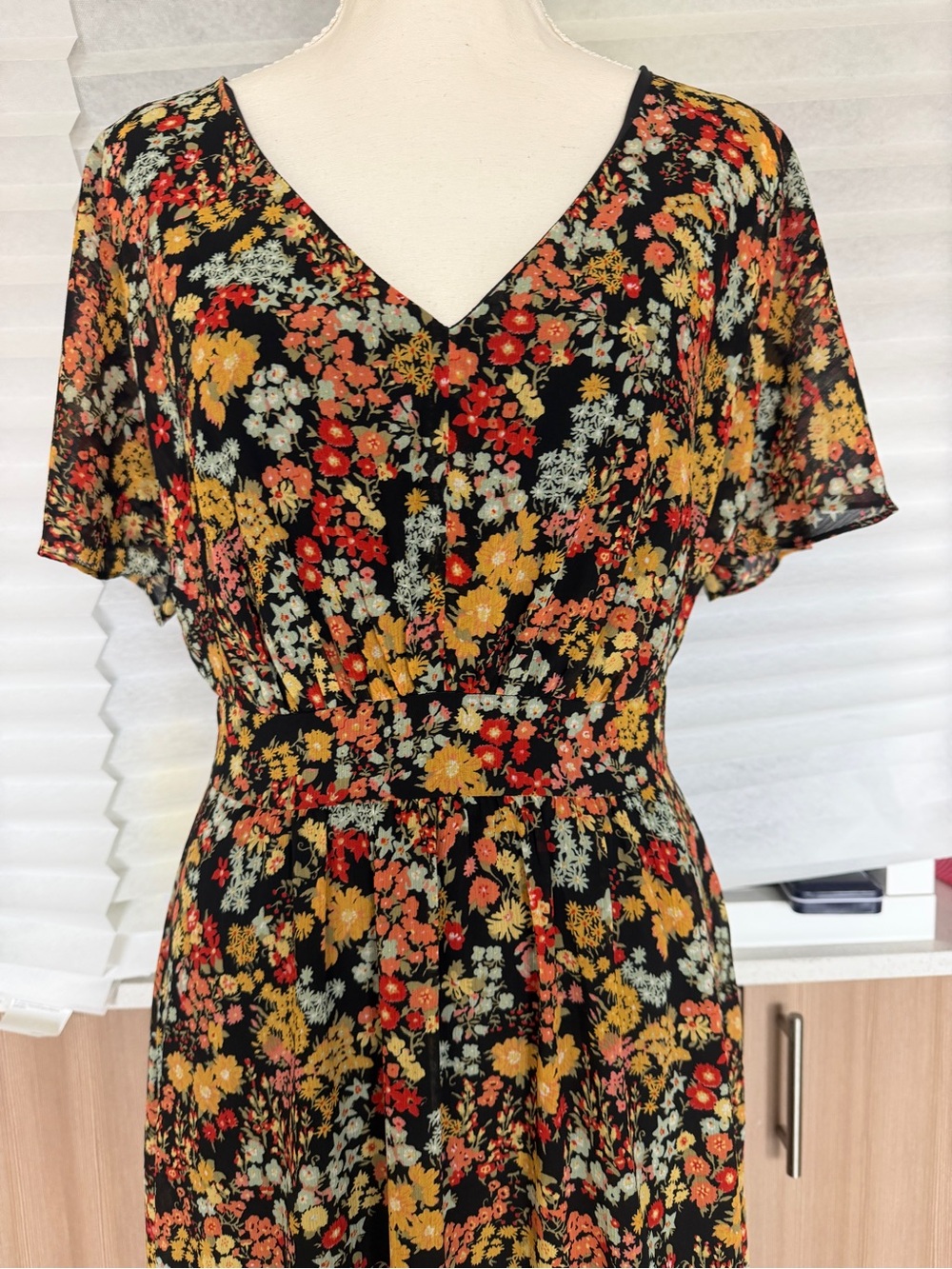 Madewell floral dress